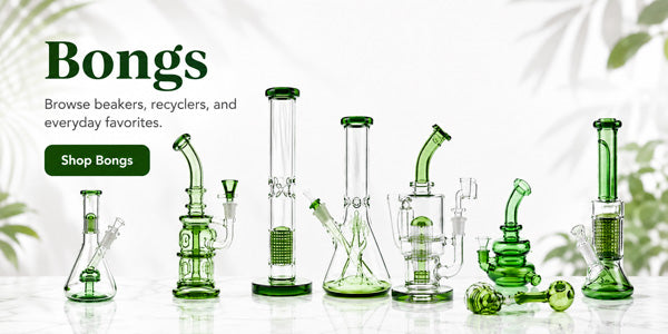 simple glass pipe bong collections