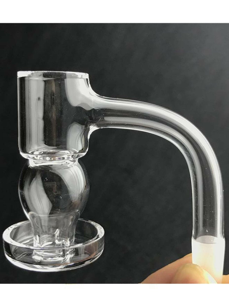 Domeless Quartz Terp slurper spin banger - Simple Glass Pipe