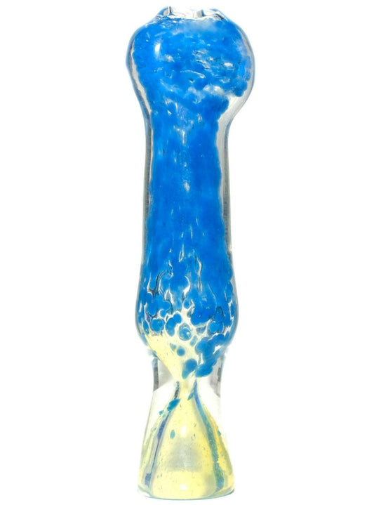 3.4" Glass Chillum Pipe - Simple Glass Pipe