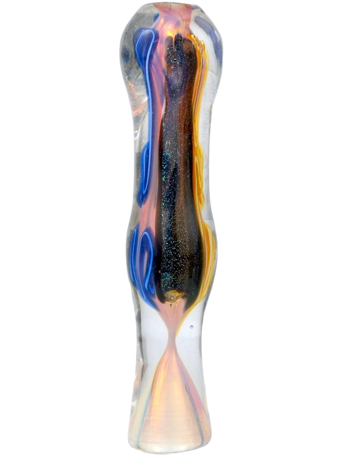 3.5" Fumed Glass Chillum Pipe