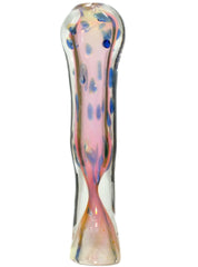 3.5" Thick Glass Chillum Pipe