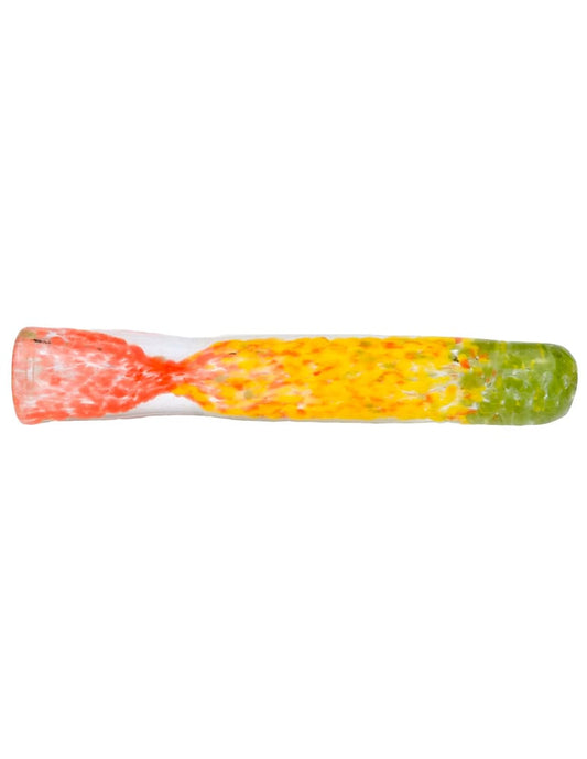 3.5" RASTA Glass Chillum Pipe