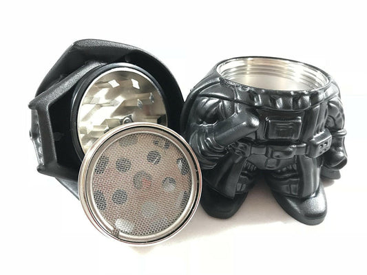 Star Wars - Darth Vader 3 Piece Magnetic Grinder - Simple Glass Pipe