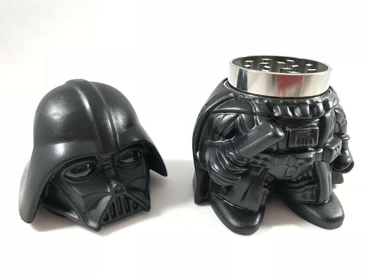 Star Wars - Darth Vader 3 Piece Magnetic Grinder - Simple Glass Pipe