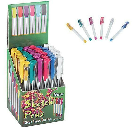 Glass Sketch Pen 3Pc, - Simple Glass Pipe