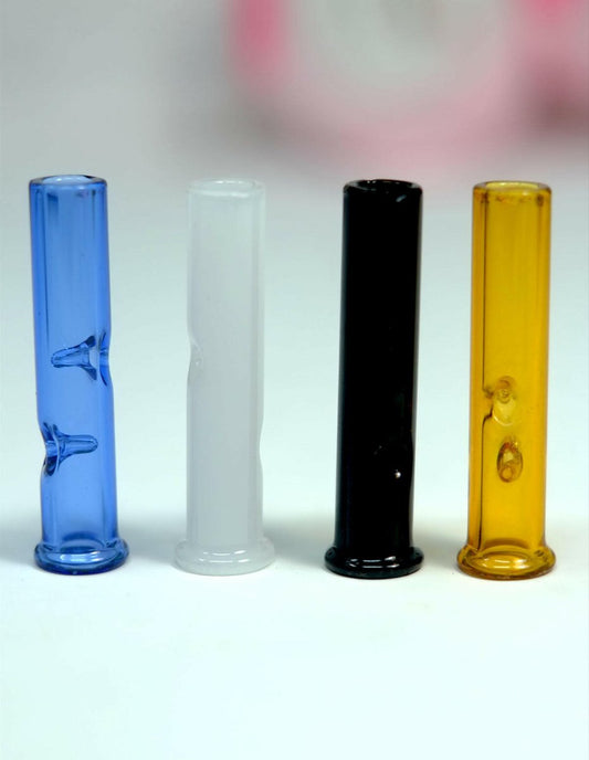 Glass Filter mouth piece for DIY cigarette - Simple Glass Pipe