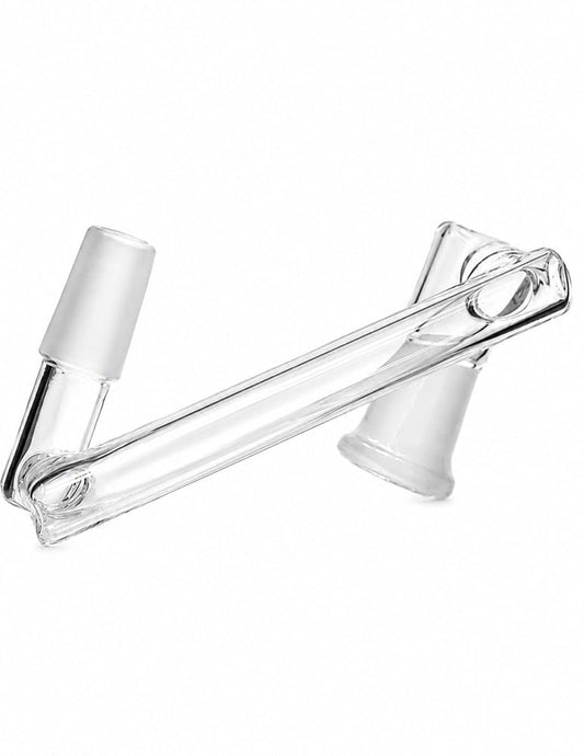 18mm female to 14mm male clear glass Z extender adapter