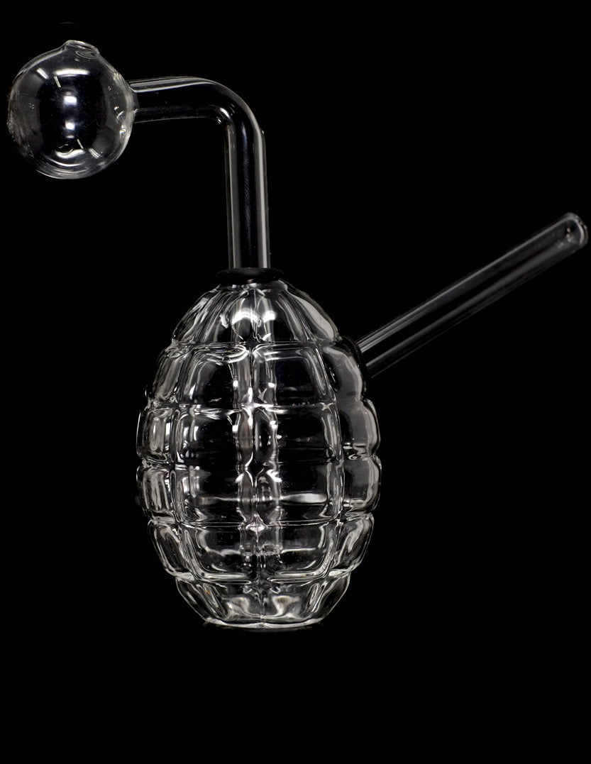 5" Grenade Glass Oil Burner Water Pipe kit
