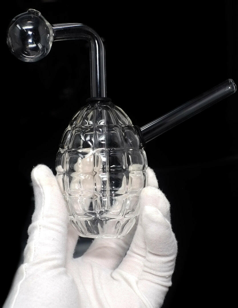 5" Grenade Glass Oil Burner Water Pipe kit - Simple Glass Pipe