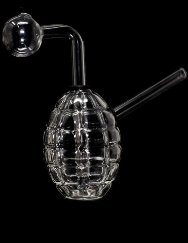 5" Grenade Glass Oil Burner Water Pipe kit