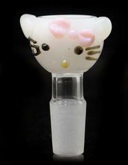 Hello Kitty Glass on Glass Bowl - Simple Glass Pipe