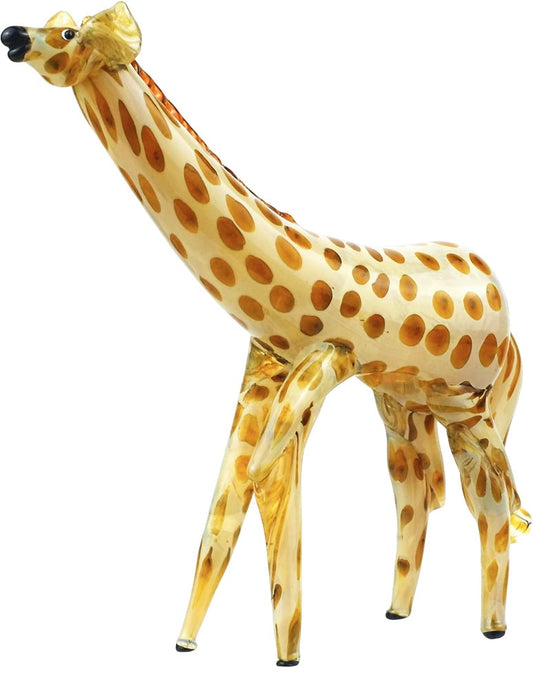 7" Giraffe  Glass Hand Pipe