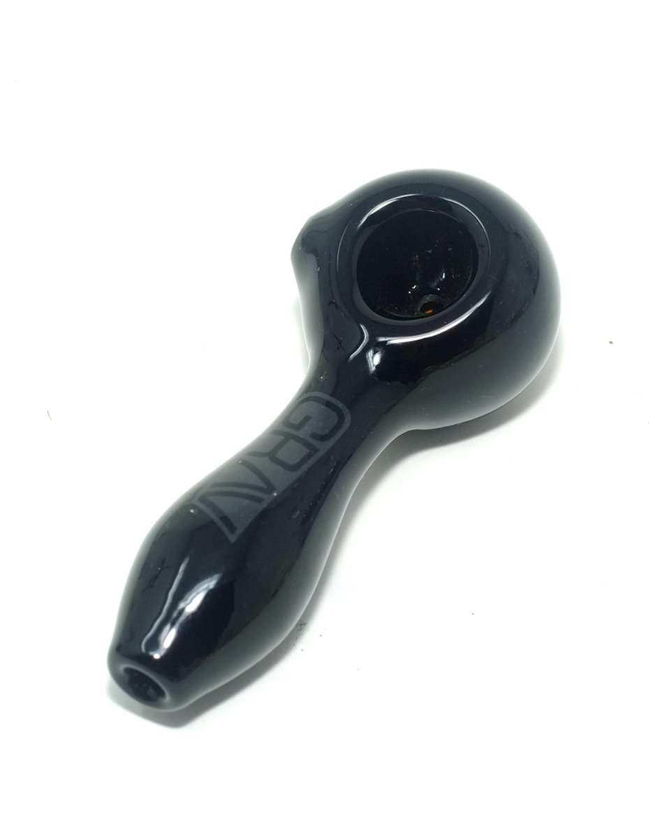 4" Glass Hand Pipe - Simple Glass Pipe