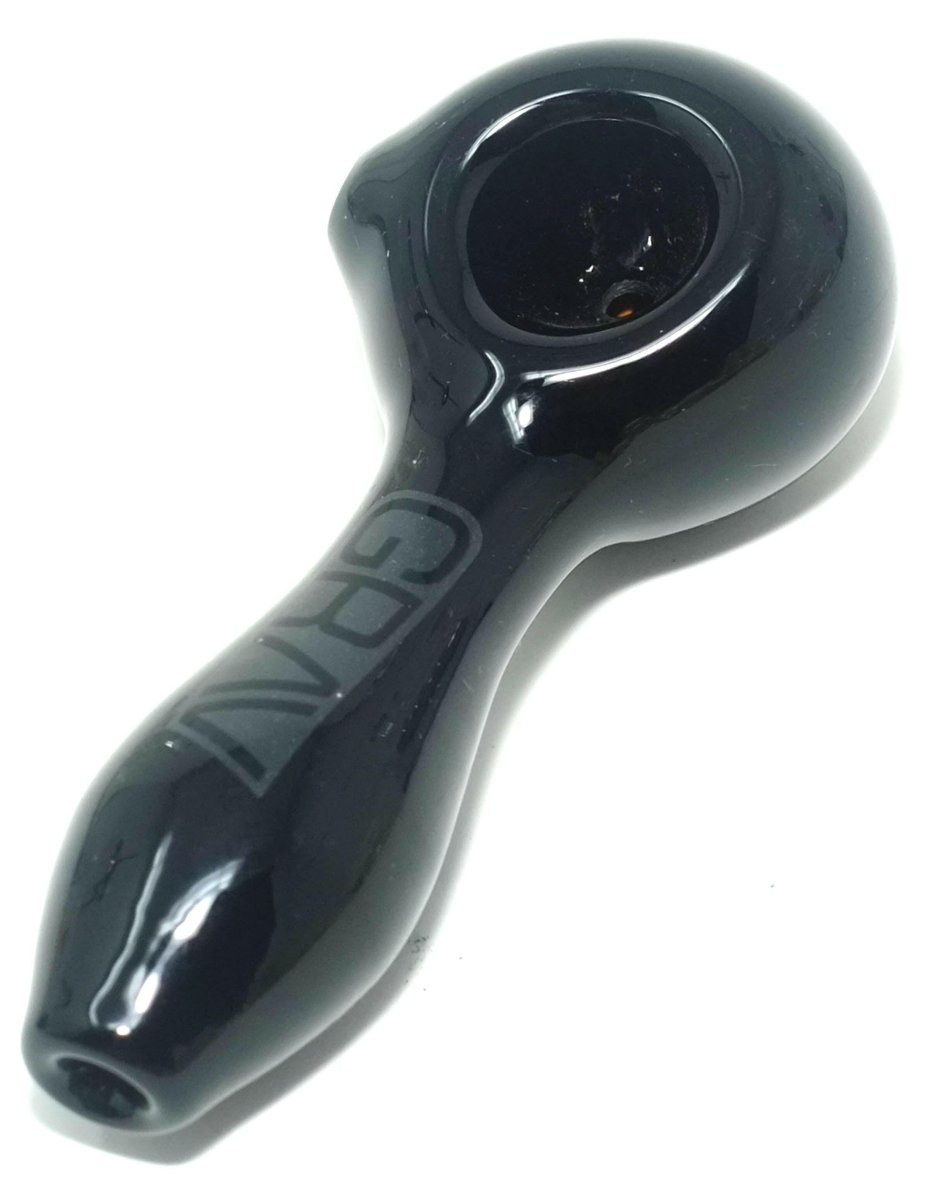 4" Glass Hand Pipe - Simple Glass Pipe