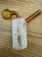 4.5" Glass Oil Burner Water Pipe - Simple Glass Pipe