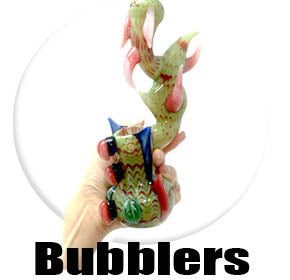 Glass Bubbler Pipe