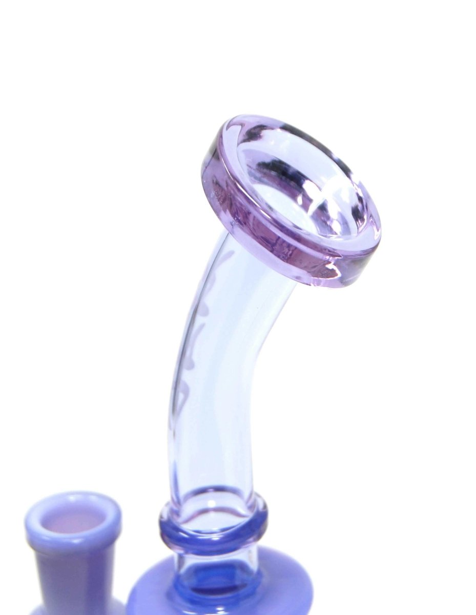 8"Birthday Cake Glass Water Pipe by Maverick Glass - Simple Glass Pipe