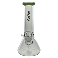 8" Color Top mini Beaker Bong by Maverick Glass - Simple Glass Pipe