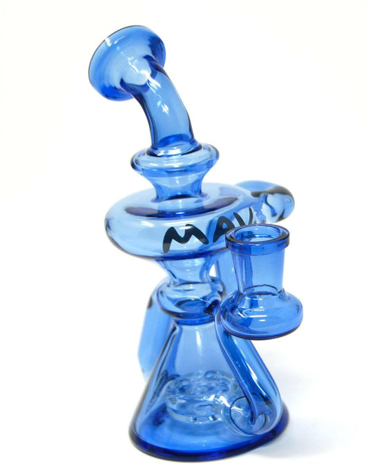 7" Ventura Recycler by Maverick Glass - Simple Glass Pipe