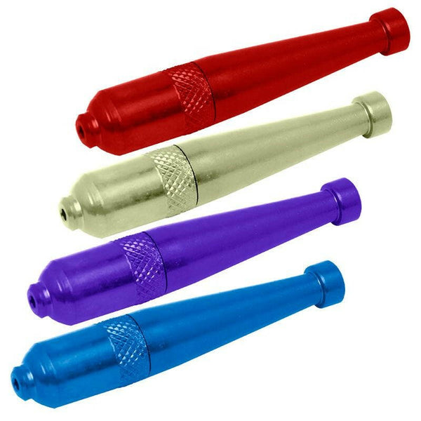 4 inch Zeppelin aluminum one hitter pipe