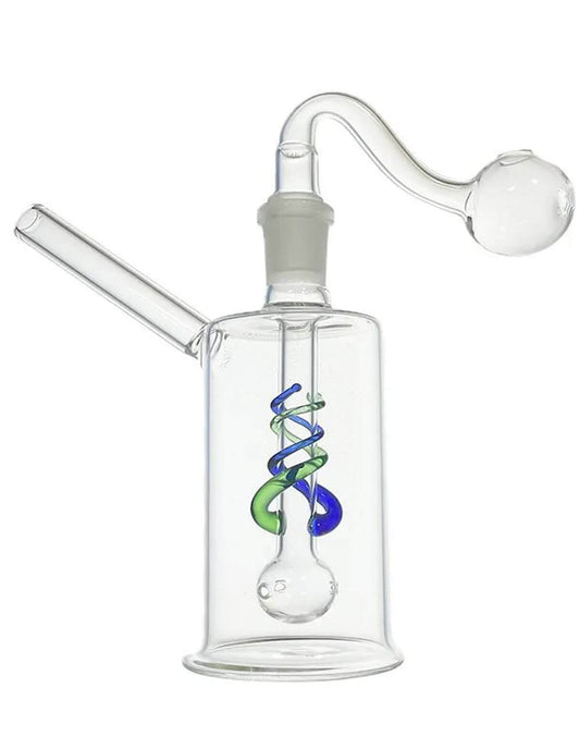 4.5" DNA Glass Oil Burner Water Pipe