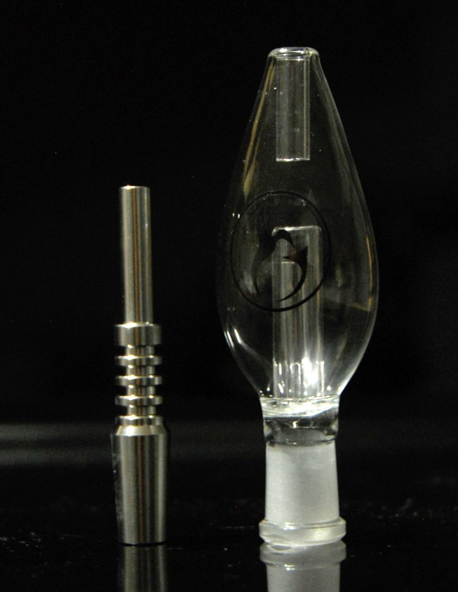 Mini Hash Oil Collector - Simple Glass Pipe