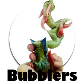 hand glass bubbler pipes
