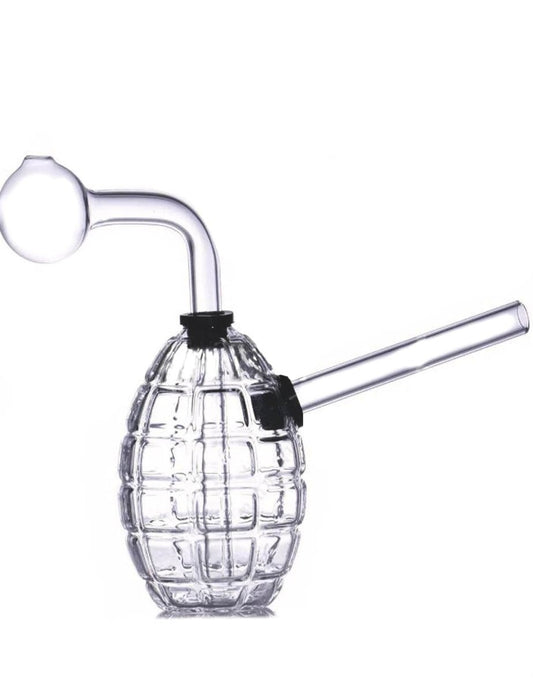 5" Grenade Glass Oil Burner Water Pipe kit - Simple Glass Pipe