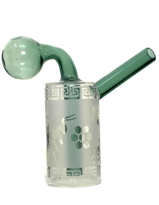 4.5" Glass Oil Burner Water Pipe - Simple Glass Pipe