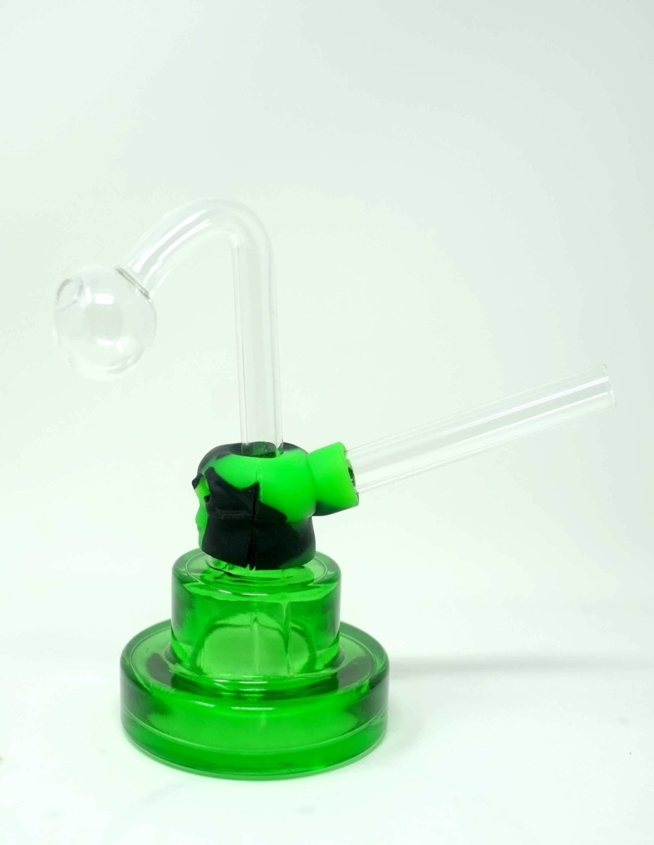 4" heavy duty oIl burner Bubbler Pipe kit - Simple Glass Pipe