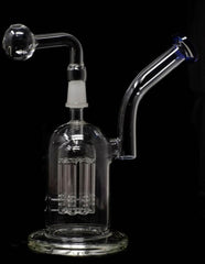 6' Percolater arm tree Oil Burner Water Pipe - Simple Glass Pipe