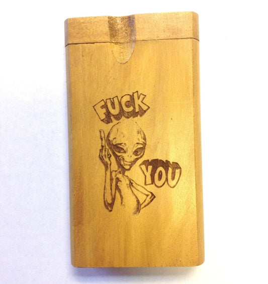 Paul - Fuck You, Alien Dugout Pipe - Simple Glass Pipe