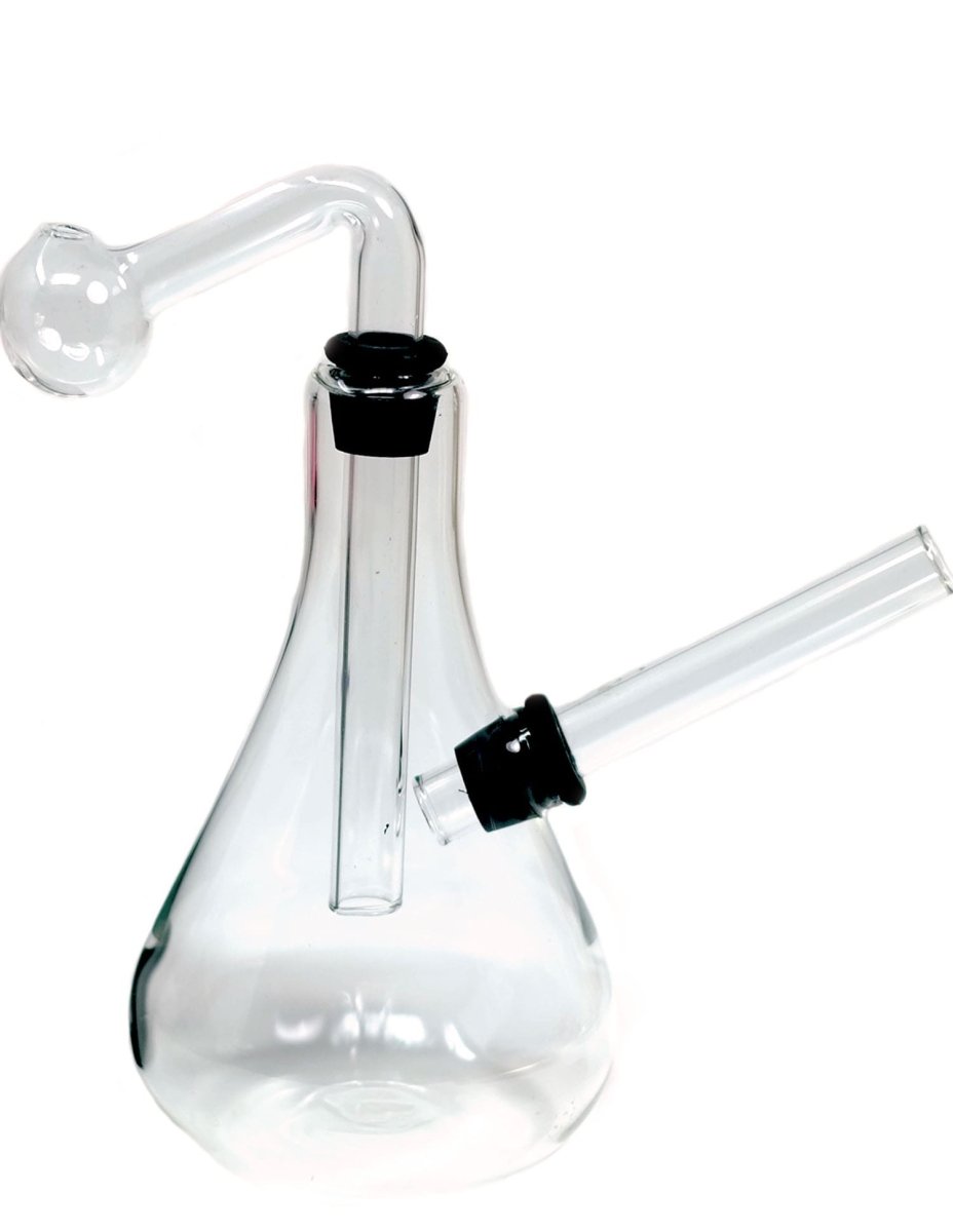 Glass Pear oil Burner Bubbler Waterpipes - Simple Glass Pipe