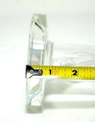 10" Straight Heavy Duty Glass Water Bong Pipe - Simple Glass Pipe