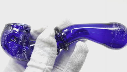 6.5" sherlock Glass hand pipe