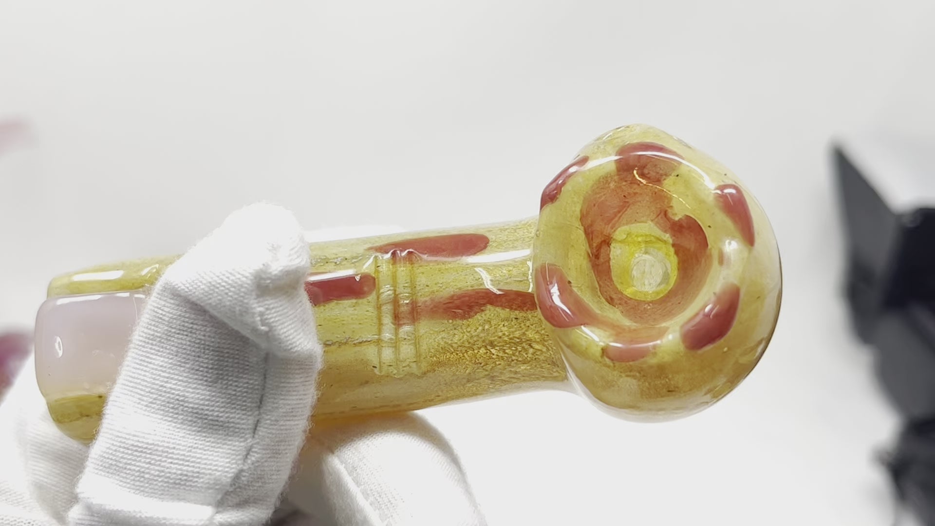 4" Halloween bloody Finger Spoon Pipe