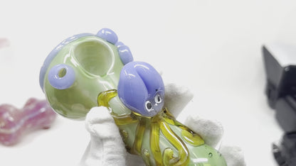 5" Giant Squid Glass Spoon Pipe
