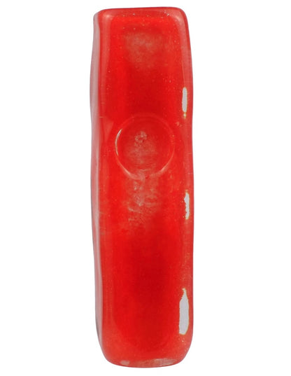 4 inch rectangle glass spoon pipe