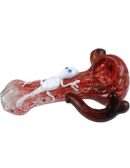 5.5" Side Handle Top Insect Glass hand Pipe