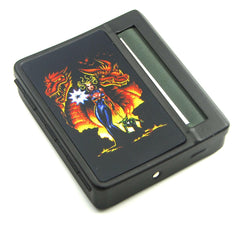 Medusa Godness,70mm Cigarette roller & case storage, Black color, - Simple Glass Pipe