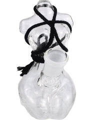 6" Glass Shibari Oil Burner Water Pipe