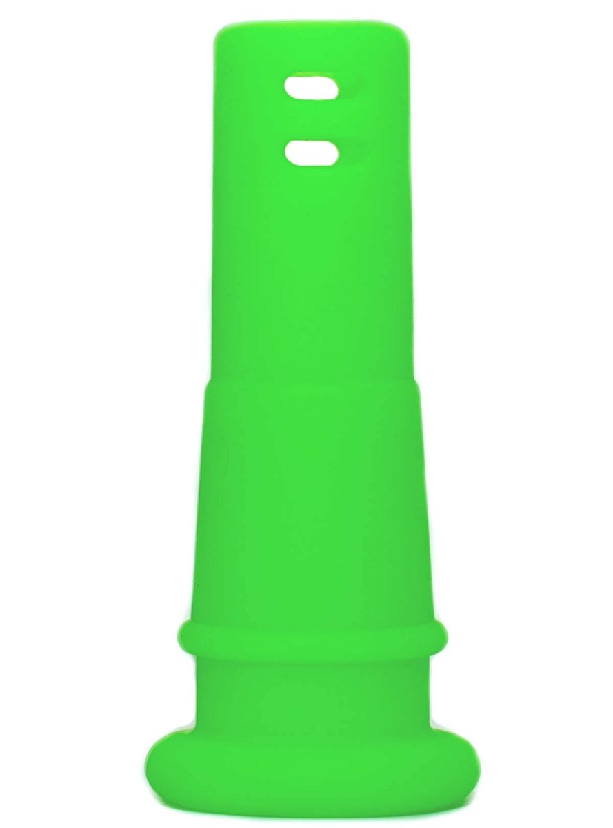 Short silicone downstem with 1.25-inch insertable length