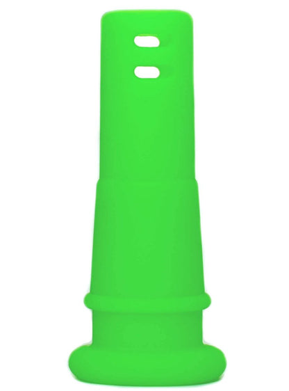 Short silicone downstem with 1.25-inch insertable length
