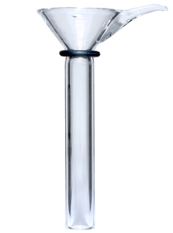 Glass Stem Slider Funnel with mini handles