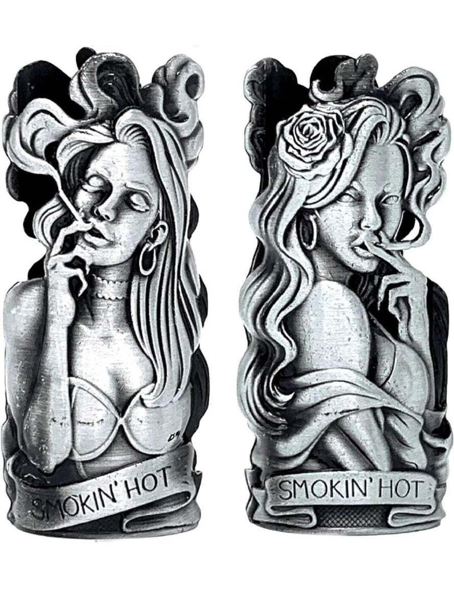 Smokin Hot lighter sleeve reverse-side artwork