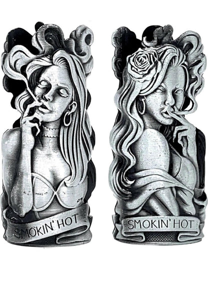 Smokin Hot lighter sleeve reverse-side artwork