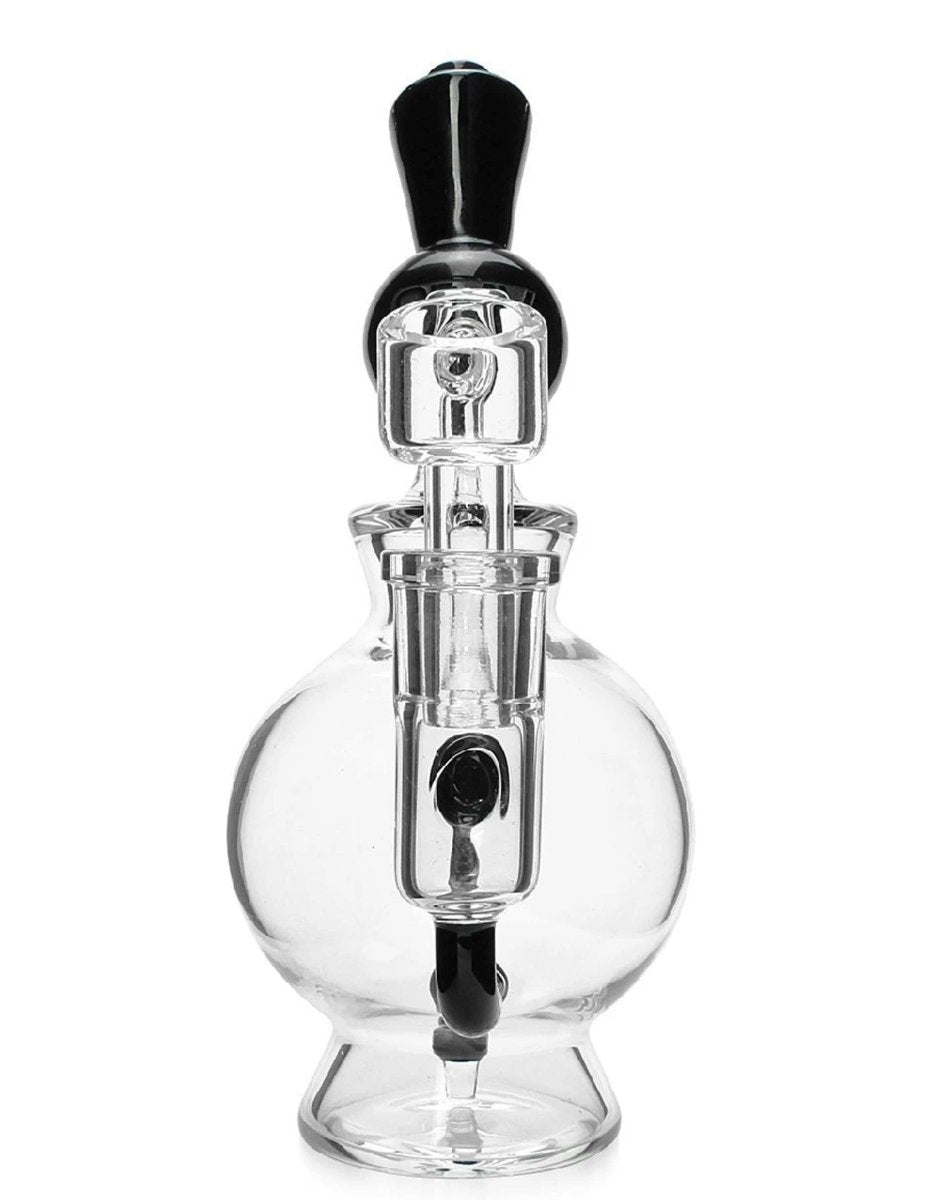 7" Orbis Sphera Water Pipe by Grav Lab - Simple Glass Pipe