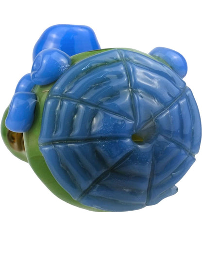 colorful squid glass spoon pipe detail