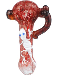 5.5" Side Handle Top Insect Glass hand Pipe