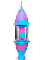 7" Silicone Missiles  Shape Dabbing Hash Oil Collector